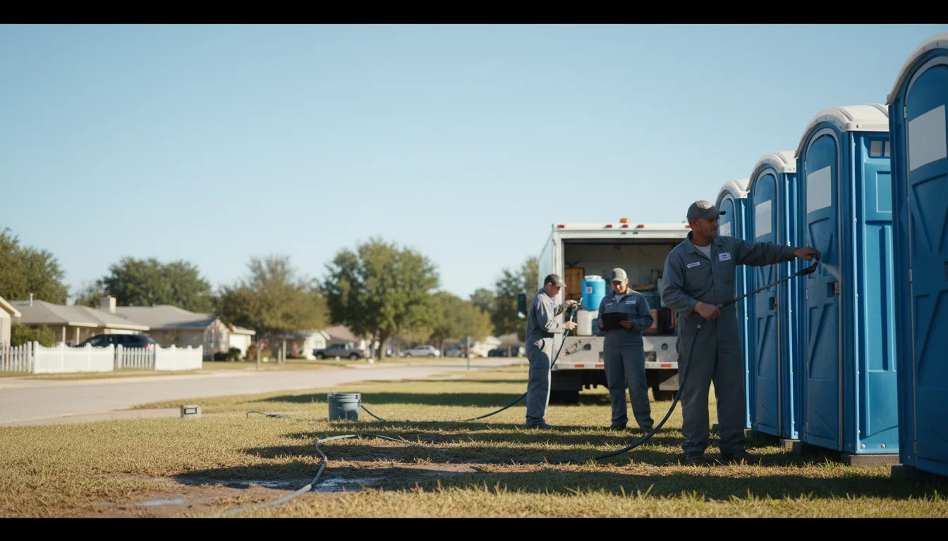 Long-Term Portable Toilet Rental in Long Bottom, OH near me